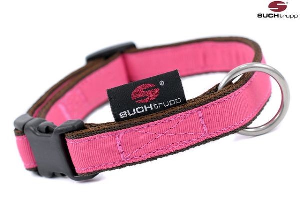 SUCHtrupp - Hundehalsband PURE BERRY-PINK