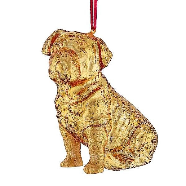 Gift Company Hänger - Bulldogge Shiny Gold