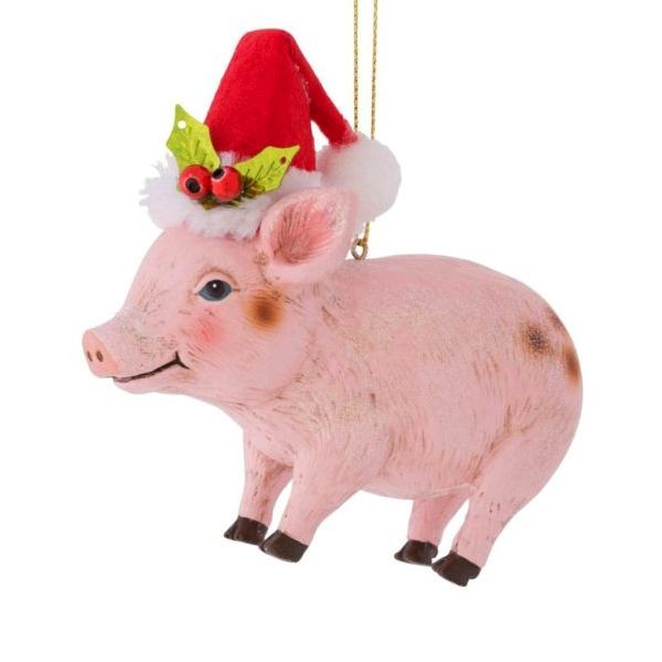 Gift Company Hänger - Schwein mit Hut