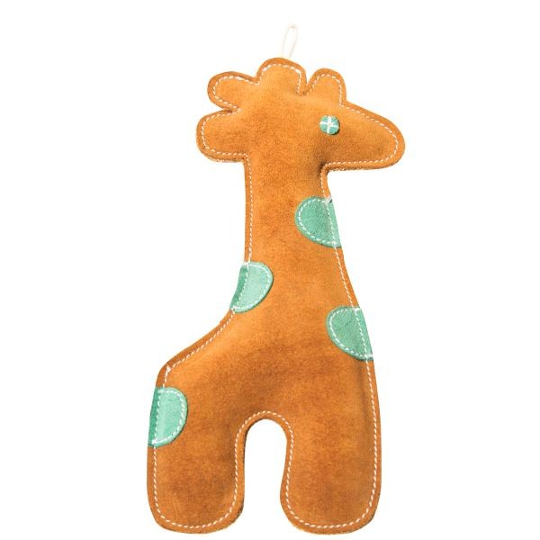 NufNuf - Lederspielzeug für Hunde - Giraffe