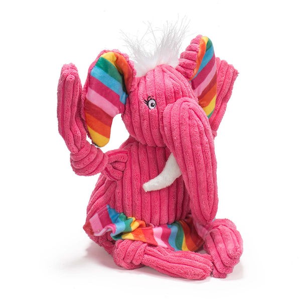 Huggle Hounds - Knottie Rainbow Elephant / Elefant